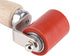 Red Rubber Hand Roller, 40mm Silicone High Temperature Resistant for PVC Welding Tool