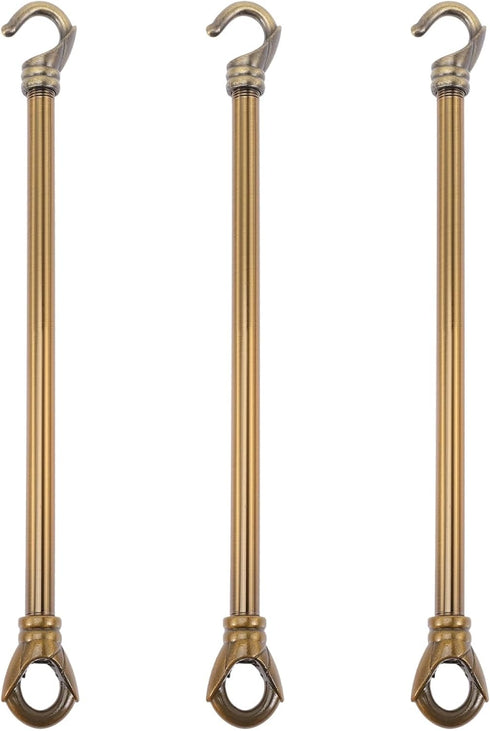 Chandelier Load-Bearing Rod with Hooks 9.44 Inch Ceiling Light Support Tube Replacement