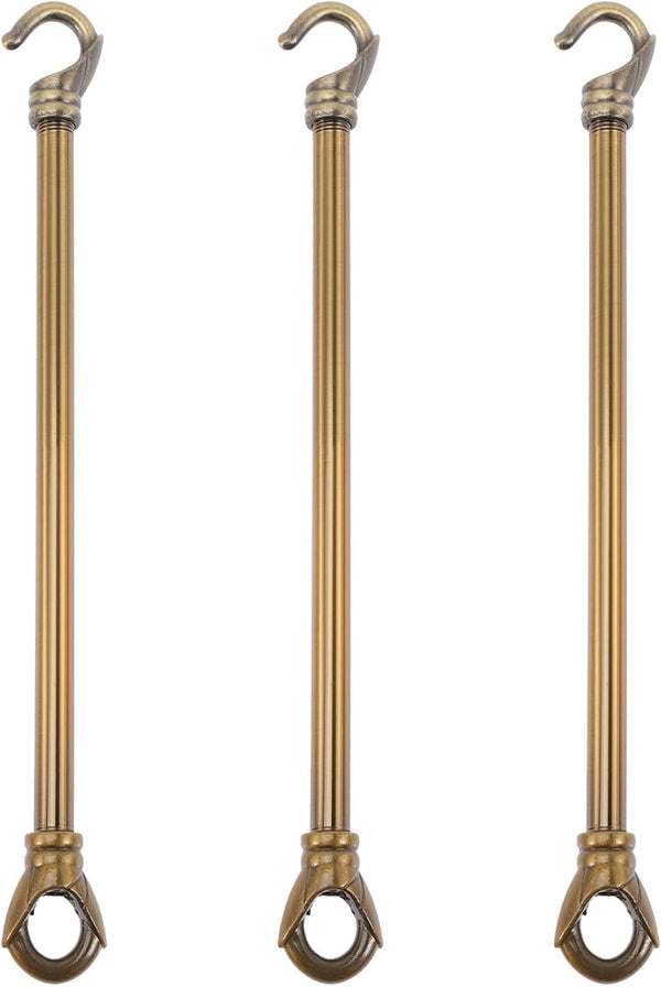Chandelier Load-Bearing Rod with Hooks 9.44 Inch Ceiling Light Support Tube Replacement
