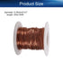 Heyiarbeit 27 AWG Magnet Wire Enameled Copper Wire Enameled Magnet Winding Wire 164ft 0.0138" Diameter Temperature Rating 180? Magnetic Coil for Motors Transformers Inductors