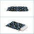 Blue Flower Pattern Waterproof Book Sleeve, Book Pouch with Zipper and Front Pocket, Book Cover Case for Women, Gifts