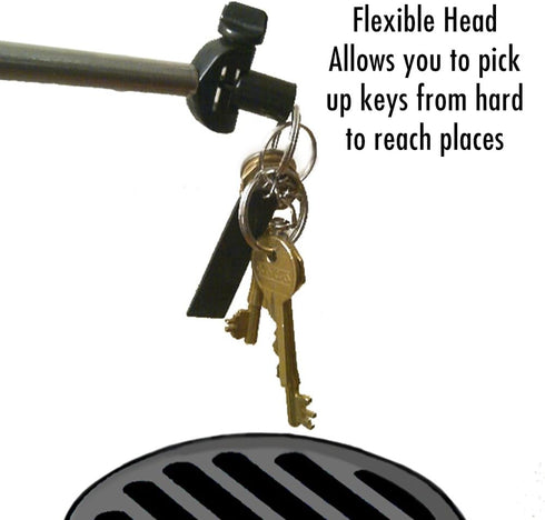 Magnet Pal MagnetStick 39" Telescoping Magnetic Pickup Tool, Heavy Duty Extendable Arm with Neodymium Anti-Rust Magnet