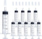5ml Syringe for Liquid Measurement, Oral, Scientific Labs, Dispensing, 10 Pack