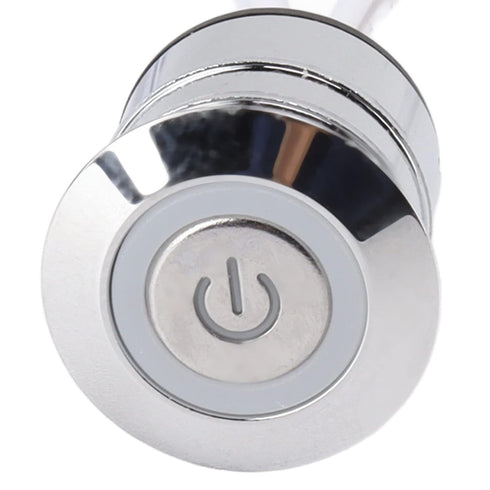 MUNEFE Blue LED Touch Switch, LED Light Touch Switch, DC Light Switch Touch for LED Cabinet Lights, Entrances