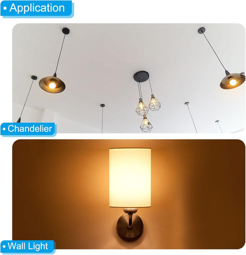 PATIKIL 4" Ceiling Light Plate Kit, 3 Pack Universal Lamp Fixture Hardware Set for Chandelier Wall Light