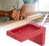 Woodworking Scriber - Aluminum Alloy Saddle L Square Ruler, Precision Tool with Metric Scale