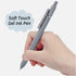 Gel Pens, 6 Pcs 0.5mm Fine Point Smooth Writing Japanese Cute Black Ink Pens for Journaling and Note Taking