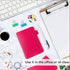 Feela 15 Pack Mini Cute Pocket Notebooks Bulk, Hardcover College Ruled Journals with Pen Holder for Women Girls, 3.5”x