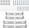 Elandy 4 Pcs Light Fixture Mounting Bracket Kit, 90 mm / 3.54 in