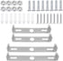 Elandy 4 Pcs Light Fixture Mounting Bracket Kit, 90 mm / 3.54 in