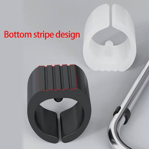 Vdaxvme 12 Pack U-Shape Non-Skid Furniture Pads Chair Leg Protectors For Hard Floors Rolling Carts U Shaped Furniture