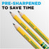 Ticonderoga DIX13472 Golf Pencil, Yellow, 72 Count
