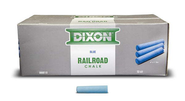 Dixon - 464-88815 Industrial Railroad Crayon Chalk with Tapered 4" x 1" Sticks,