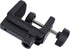 Qinlorgo 1.2cm 1/4in Universal Desktop C Clamp, Aluminum Alloy Cantilever Bracket Table Mount Clamp, and Hole, Desktop