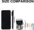Jutom 10 Set Mini Screwdriver Keychain Set, Includes 3 Mini Screwdrivers in Portable Pouch with Snap Hook