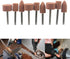 Carving Expert 9pcs Abrasive Mounted Stone for Dremel Rotary Tools Grinding Stone Wheel Head Accessories