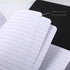 Pocket Notebook, Small Notebook 4.25"x 5.75", Mini Ruled Lined Journal, Smooth Leather Hard Cover, 160 Pages