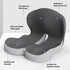NOENNULL Lower Back Support Pillow for Office Chair, Car Seat Cushion with Detachable Memory Foam Lumbar Pad