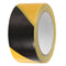 uxcell Warning Safety Stripe Tape, Black Yellow PVC Adhesive for Wall, Floor, Pipes Marking, 2 Inch x 108 Ft