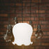 5.11X5.00X5.00 Inch MAGICLULU Glass Lamp Shade Replacement for Pendant Light Fixture Frosted Glass Lampshade Accessory