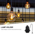 E26/E27 Bulb POPETPOP Pull Chain Lamp Socket Replacement, Universal Pull Chain Light Socket with Shade Ring for Table
