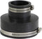 Supply Giant 6I57 Flexible PVC Reducing Coupling with Stainless Steel Clamps, 4.5" x 2.4" Inner Diameter