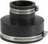 Supply Giant 6I57 Flexible PVC Reducing Coupling with Stainless Steel Clamps, 4.5" x 2.4" Inner Diameter
