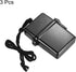 PATIKIL Waterproof ID Card Badge Holder, 3 Pack Floating Sports Case with Lanyard, Buoyant Box, Black