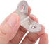 25 25 2mm 24pcs uxcell Stainless Steel Patio Fixing Shelf Shelves Corner Brace Joint Angle Bracket x x Silver Tone