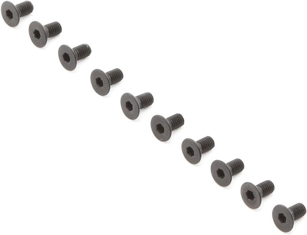 TEAM LOSI RACING Flat Head Screws M3 x 6mm 10 TLR235008 Elec