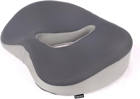 Pacico Memory Foam Seat Cushion for Office Chair, Home Chair, Car Seat, Airplane,