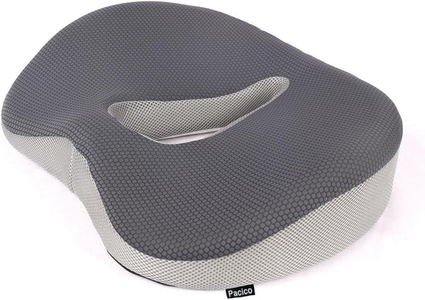 Pacico Memory Foam Seat Cushion for Office Chair, Home Chair, Car Seat, Airplane,