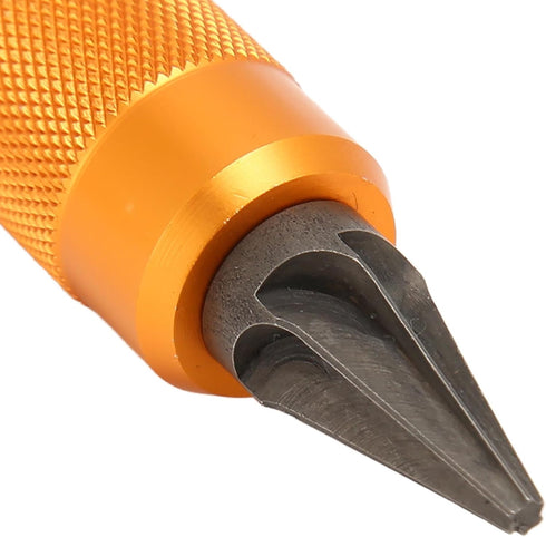 Double Ended Case Prep Multi Tool, Steel Chamfer Deburring Tools for Reloading Equipment Primer Pocket Cleaners
