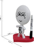 Dry Erase Board - TITTO in Love, Ceramic Desk Whiteboard Doll for Red Office Decor Design - Keep Your Message