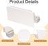 uxcell Business Card Holder for Desk, Plastic Single Side Business Name Card Organizer Desktop Card Rack Display Stand