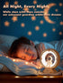 ILLUMYN 9-Level Dimmable Night Light Kids, Astronaut Space Night Light Lamp with Cold Warm Light Rechargeable Tap Touch