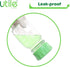 Utile Media Bottle, 3.3 Borosilicate Glass Storage Bottles with GL45 Screw Caps, 4pcs of 250ml Lab Bottles