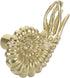 OUNONA Drawer Knob Solid Brass Nautilus Shape Door Knob Unique Retro Brass