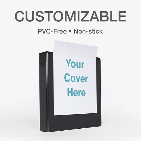 Cardinal 3 Ring Binder (10331) - Durable 3 Inch Premier Easy Open Binder, ONE-Touch Slant-D Rings, 650-Sheet Capacity,