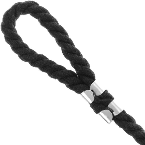 Heavy Duty Zinc Plated Metal Clips for Rope, Cord, String - Double Rope Clamps (1 Inch, 10 Pack)