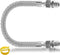 Industrial Grade Compressor Jumper Hose, 3/4" NPT Male Compression Adapter, 20" Length Flexible Hose