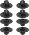 uxcell 8Pcs Camping Chair Foot Cover, 0.51 Inch Plastic Table Legs Feet