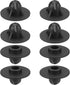 uxcell 8Pcs Camping Chair Foot Cover, 0.51 Inch Plastic Table Legs Feet