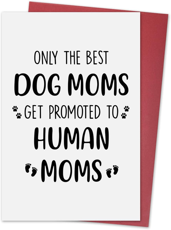 Ithmahco New Mom Gifts for Pregnant Women, First Mothers Day Card, Funny
