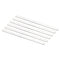 MECCANIXITY 6Pcs 3.3 Borosilicate Glass Stick, 7.87" Length 8mm Dia Stir Rod Mixing Tools with Both Ends Round