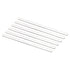 MECCANIXITY 6Pcs 3.3 Borosilicate Glass Stick, 7.87" Length 8mm Dia Stir Rod Mixing Tools with Both Ends Round