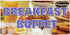 Fastasticdeals Vinyl Banner Multiple Sizes Breakfast Buffet Restaurant Cafe Bar Restaurant & Food