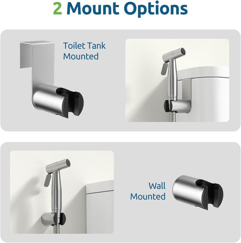 Handheld Bidet Sprayer for Toilet, Muslim Shower Water Jet Spray for Toilet, Bidet Faucet Cloth Diaper Sprayer for Baby