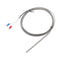 MECCANIXITY K Type Thermocouple Temperature Sensor Probe 5x100mm 6.6ft Wire, 0 to 600°C