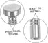 ORFOFE 10pcs Lamp Turn Knobs Replacement Decorative Light Socket Knobs Caps for Table and Floor Lamps Elegant Finish